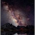 Milky Way over the French Alps